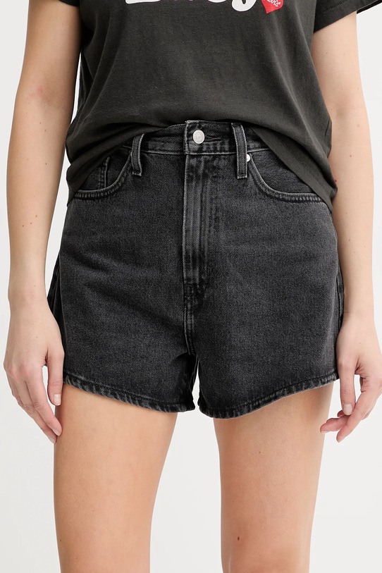 Levi's szorty jeansowe bawełna szary A1965