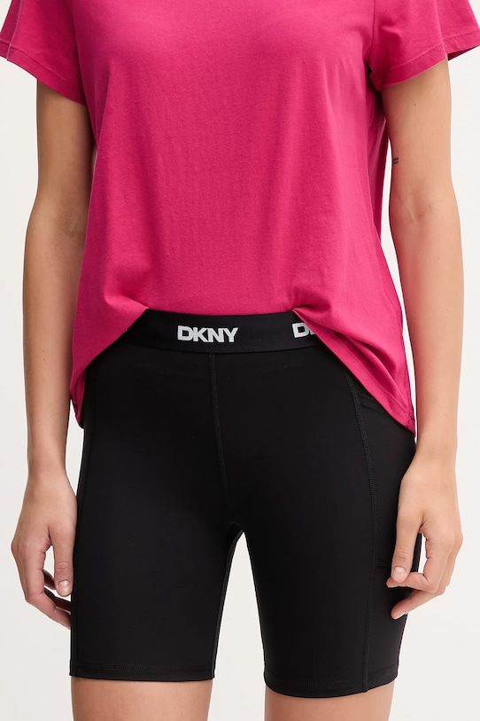 Dkny szorty z elastanem czarny DP5S5239