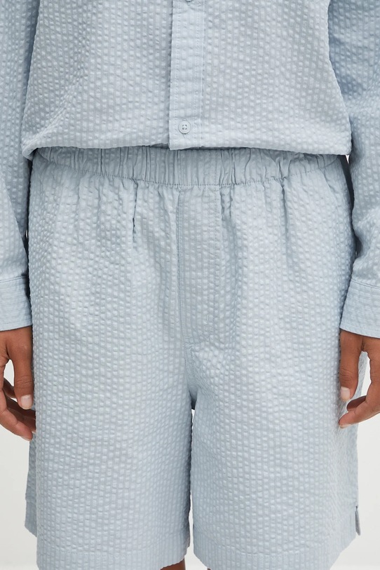 Carhartt WIP szorty bawełniane W' Toland niebieski I035133.31SXX