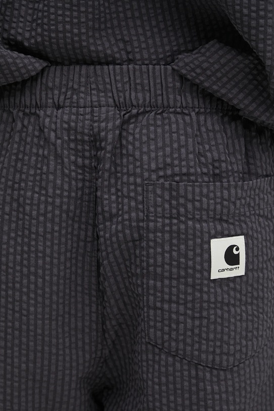 Carhartt WIP szorty bawełniane W' Toland czarny I035133.31RXX