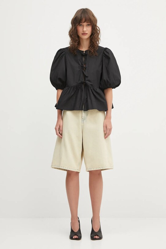 Carhartt WIP szorty jeansowe W' Brandon I031919.01SN beżowy