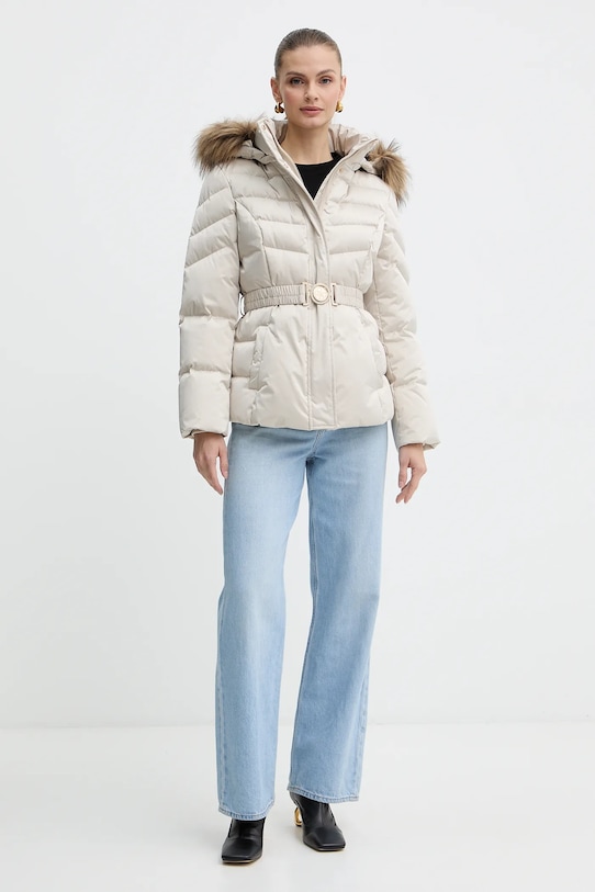 Guess kurtka puchowa MARINA W5BL31.W2802 beżowy NC25