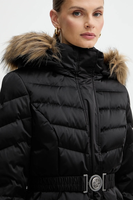 Pernata jakna Guess MARINA crna W5BL31.W2802
