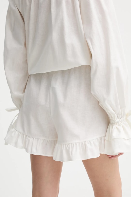 Îmbrăcăminte The Sleeper pantaloni scurți din in CHSH01P009N bej