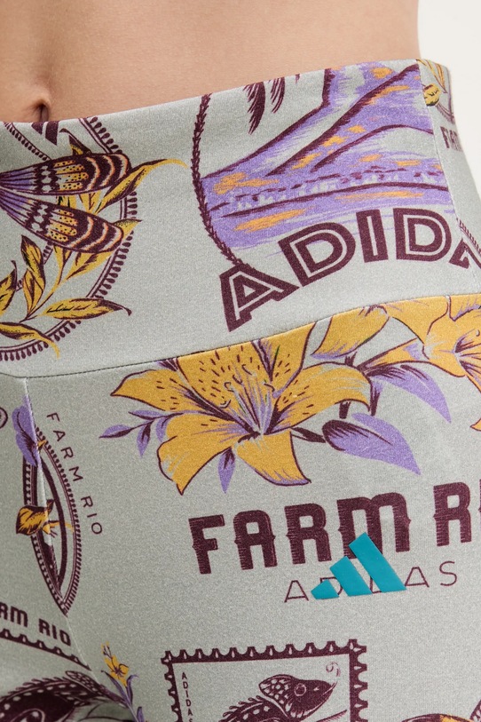 Šortky adidas x Farm Rio sivá JM8345