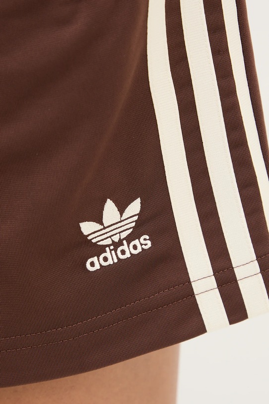 adidas Originals pantaloni scurți Firebird maro KD2545