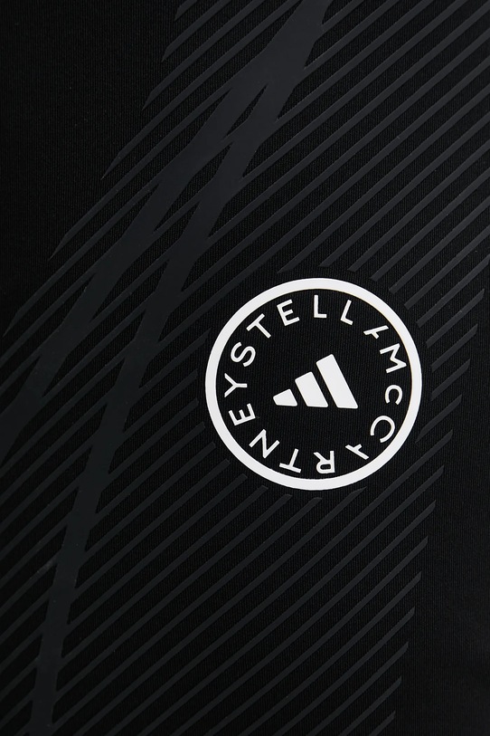 adidas by Stella McCartney pantaloni scurți de antrenament negru JW2024