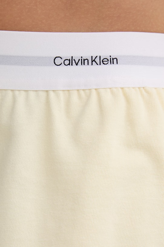 Oblečenie Calvin Klein Underwear šortky dámske bavlnené LV00QS7517 žltá