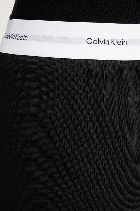 Homewear pamučne kratke hlače Calvin Klein Underwear crna LV00QS7517
