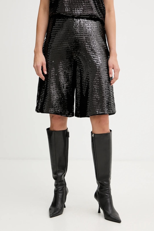 Armani Exchange szorty tkanina czarny XW001773.AF16152