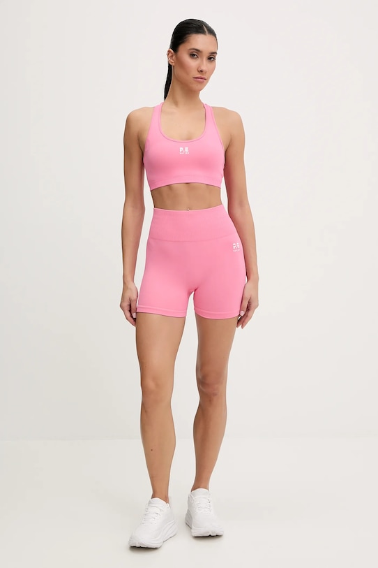 P.E Nation szorty treningowe Solace Seamless 3 244S223 różowy AW25