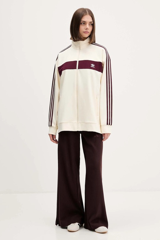 adidas Originals bluza 3-Stripes KA7751 beżowy AW25