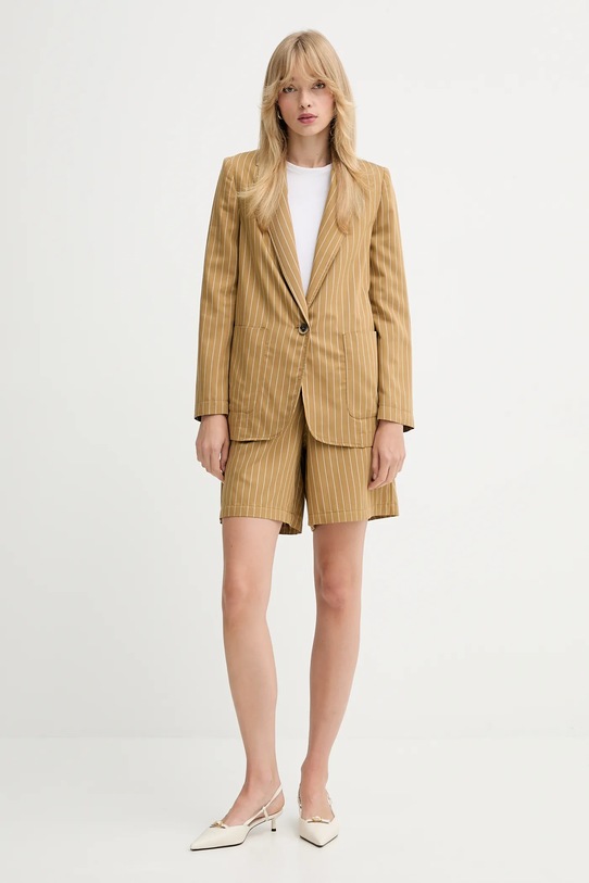 MAX&Co. szorty 2526146051200 brązowy AW25