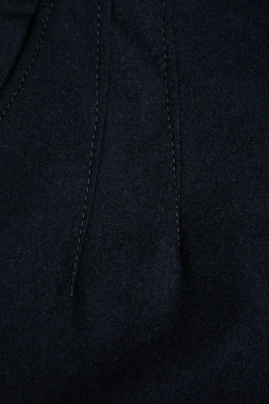 MAX&Co. pantaloni scurți din amestec de lână bleumarin 2526146024200