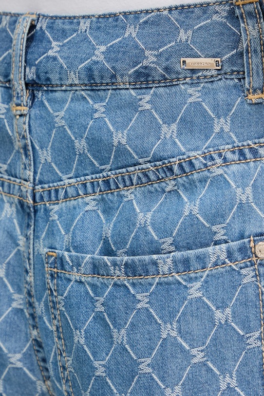 Îmbrăcăminte Morgan pantaloni scurți jeans M2SHEL albastru