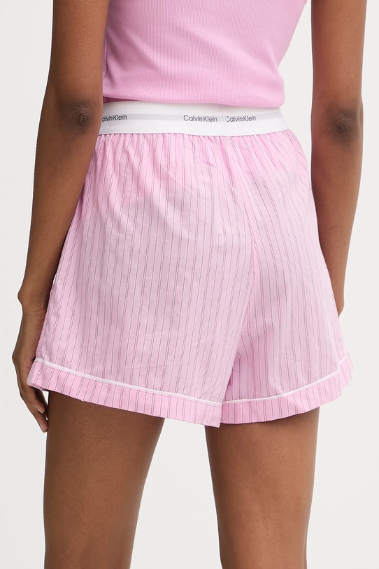 Ρούχα Βαμβακερή πιτζάμα σορτς Calvin Klein Underwear LV00QS7573 μωβ