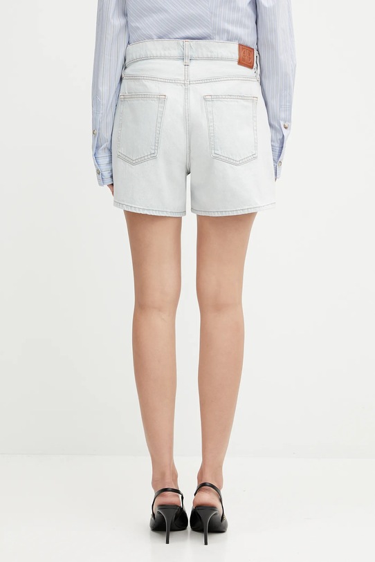 Одяг Джинсові бавовняні шорти Anine Bing dalton A.05.0355 блакитний