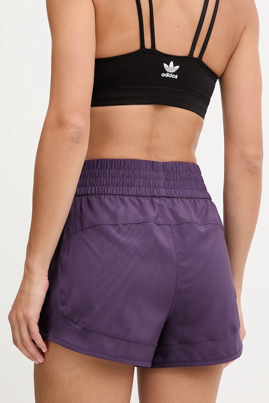 Odzież adidas Performance szorty treningowe Pacer JX7300 fioletowy