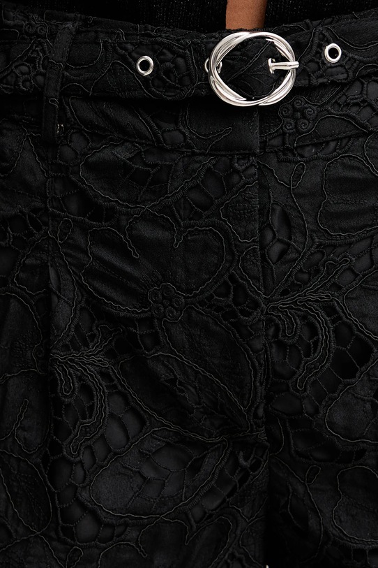 Morgan pantaloni scurți negru SHANTAL