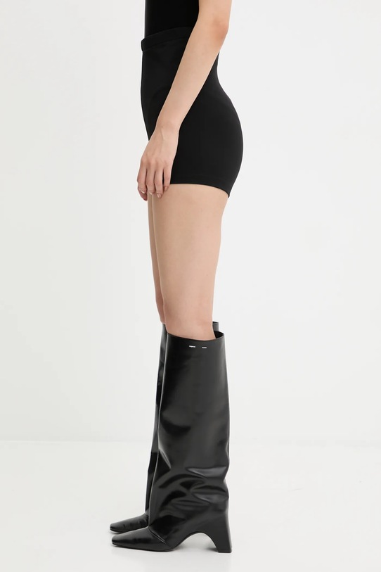 Rick Owens Lilies pantaloni scurti Dirt Bolan Cut Off LI02E3394.JCVS negru AW25