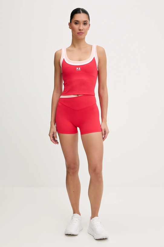 P.E Nation szorty treningowe Wander 3 254S038 różowy AW25