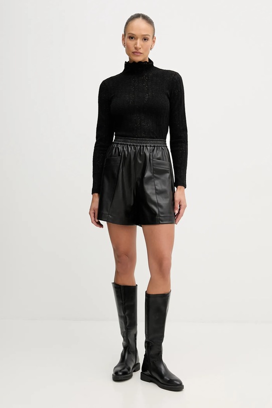 United Colors of Benetton szorty 4M3CD9029 czarny AW25