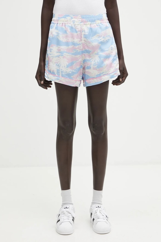 A Bathing Ape szorty Palm Tree Camo Shorts pozostałe niebieski 001SPL302003L