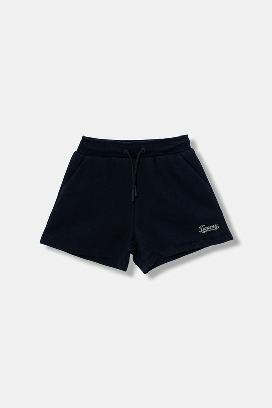 Tommy Hilfiger pantaloni scurți copii KG0KG08661.9BYA bleumarin AW25