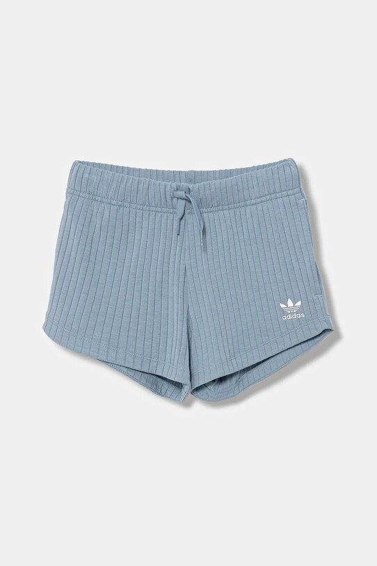 adidas Originals szorty dziecięce nadruk niebieski JX2776