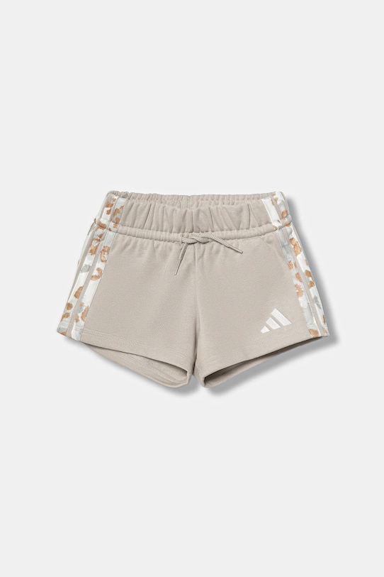 adidas pantaloni scurți copii KC5474 bej AW25
