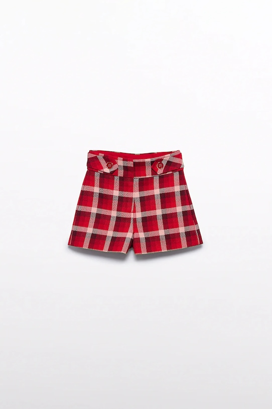 Abel&Lula szorty dziecięce 5717.2.Mini.9BYA czerwony AW25