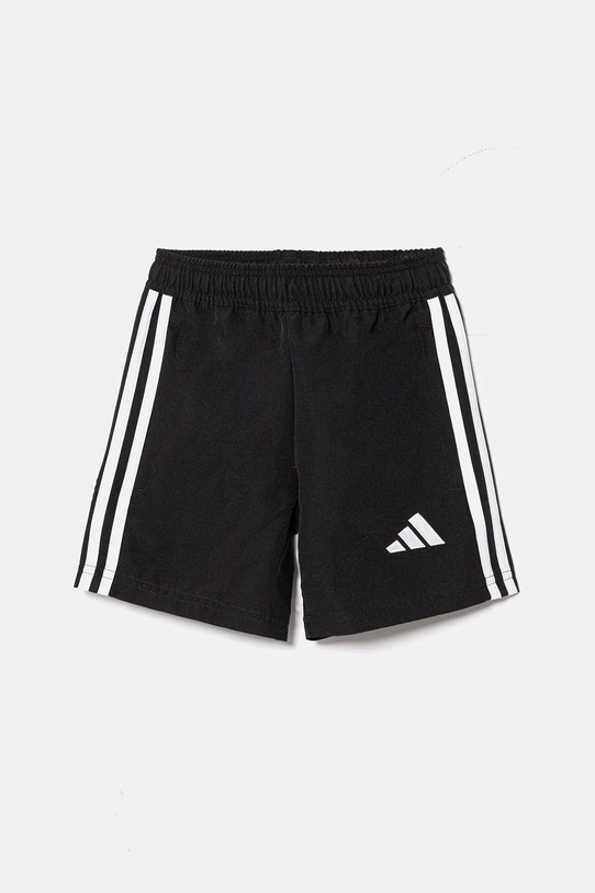 adidas Performance szorty dziecięce tkanina czarny JD0641