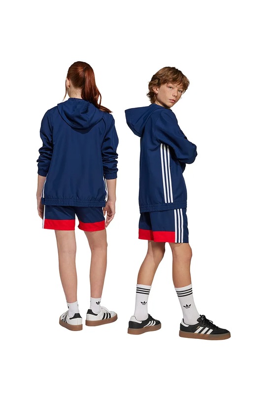 Дитячі шорти adidas Performance JD0642 темно-синій
