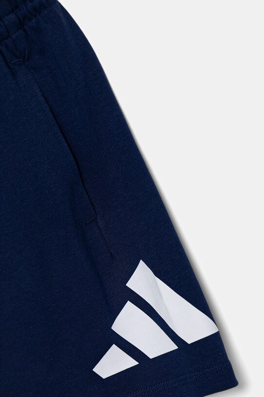 Băieți adidas pantaloni scurți din bumbac pentru copii JD2086 albastru
