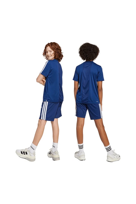 adidas pantaloni scurți copii JJ1040 albastru