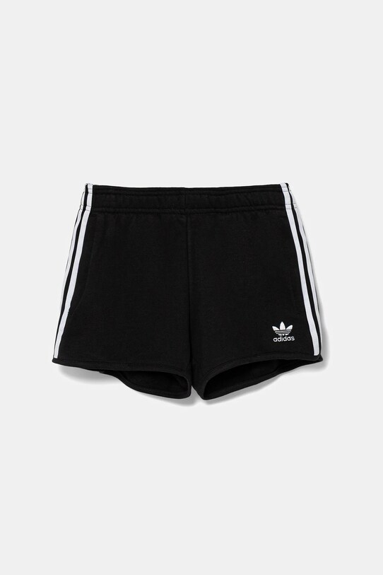 adidas Originals gyerek rövidnadrág aplikációval fekete JW1105
