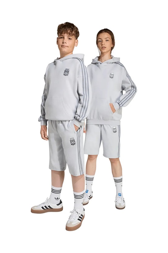 adidas Originals pantaloni scurți copii sport gri JW7733
