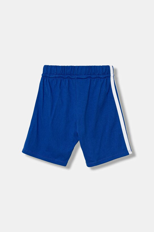 Παιδικό βαμβακερό σορτς adidas JY5017 μπλε AW25