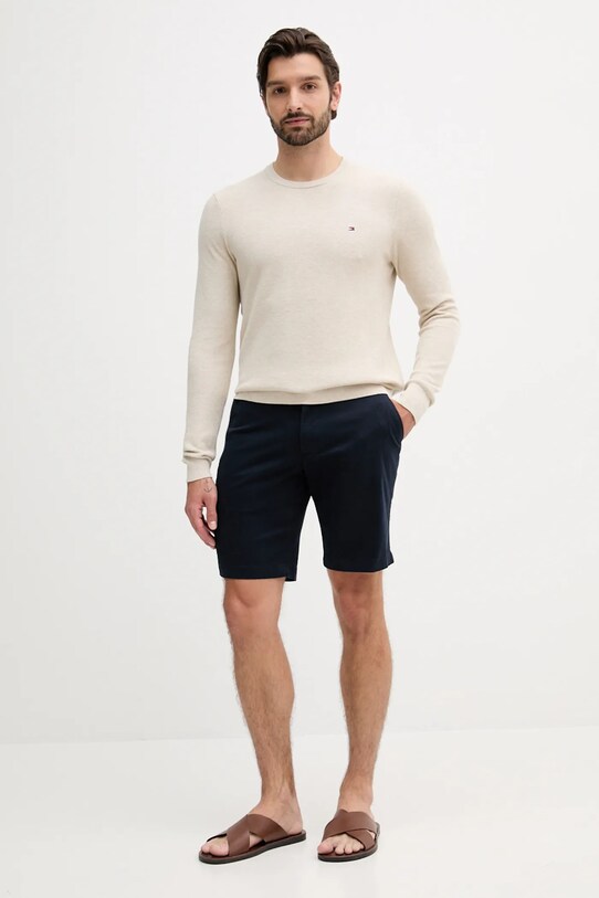 Tommy Hilfiger pantaloni scurți MW0MW39706 bleumarin AW25