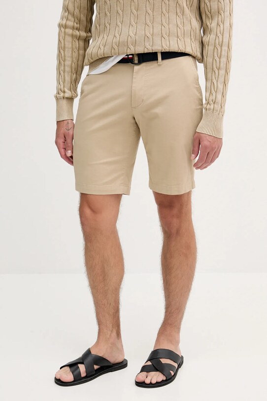 Tommy Hilfiger pantaloni scurți panza bej MW0MW39706