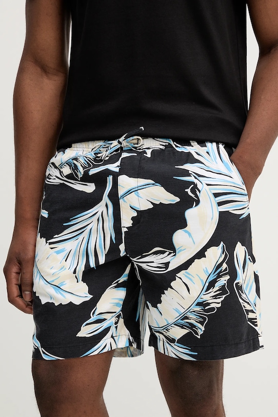 Шорты Tommy Hilfiger цветы чёрный MW0MW39708