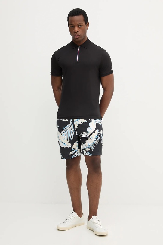 Kratke hlače Tommy Hilfiger MW0MW39708 črna AW25