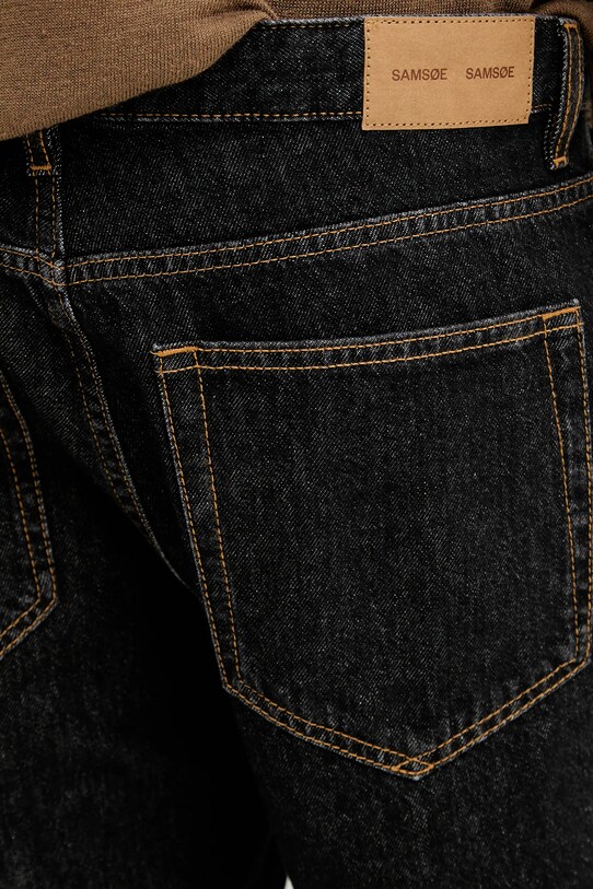 Samsoe Samsoe szorty jeansowe SAEDDIE szary M25200086