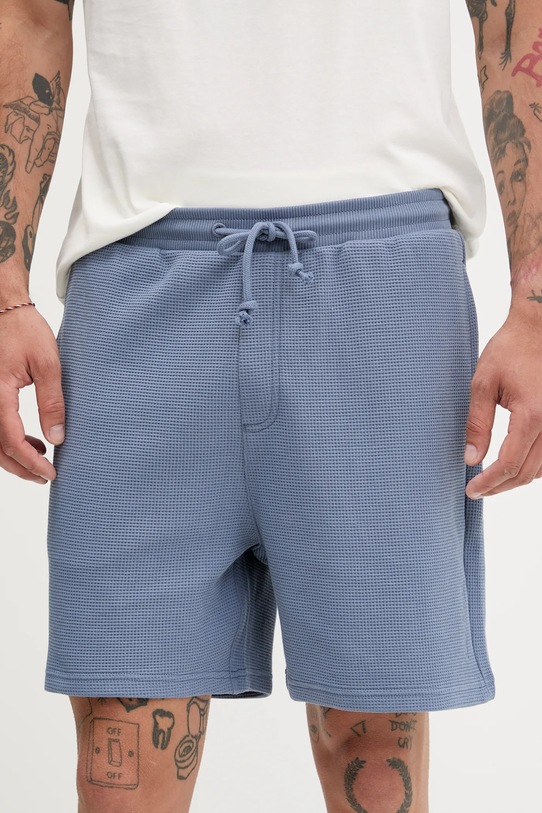 Bavlnené šortky Tommy Jeans bavlna modrá DM0DM21805