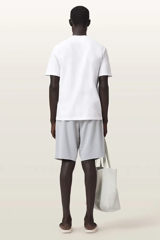 AllSaints pantaloncini da tuta da uomo con cotone HELIX grigio M001TC