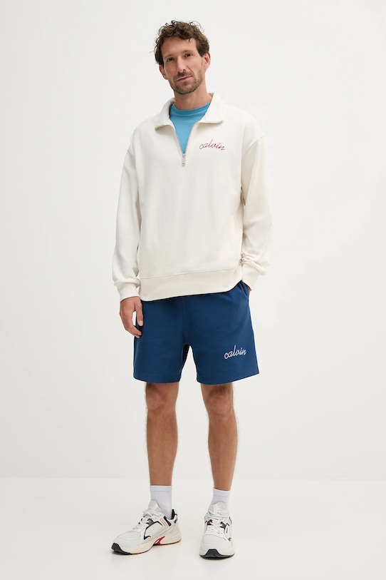 Kraťasy Calvin Klein Jeans LV04RC224G námořnická modř AW25