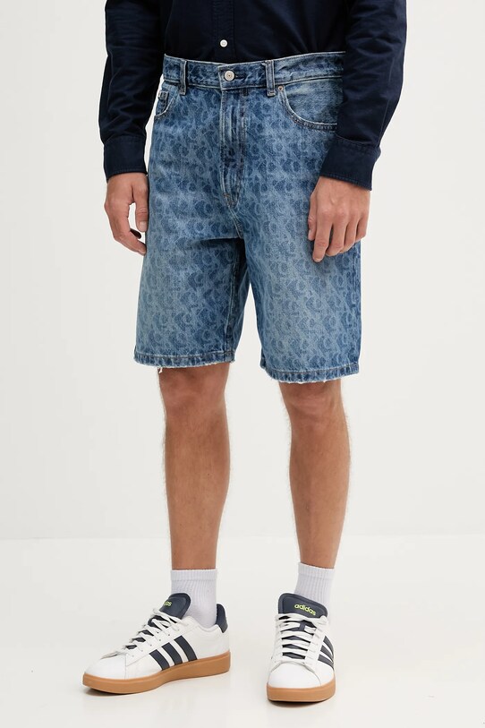 Джинсові шорти Calvin Klein Jeans бавовна блакитний LV04RC722G