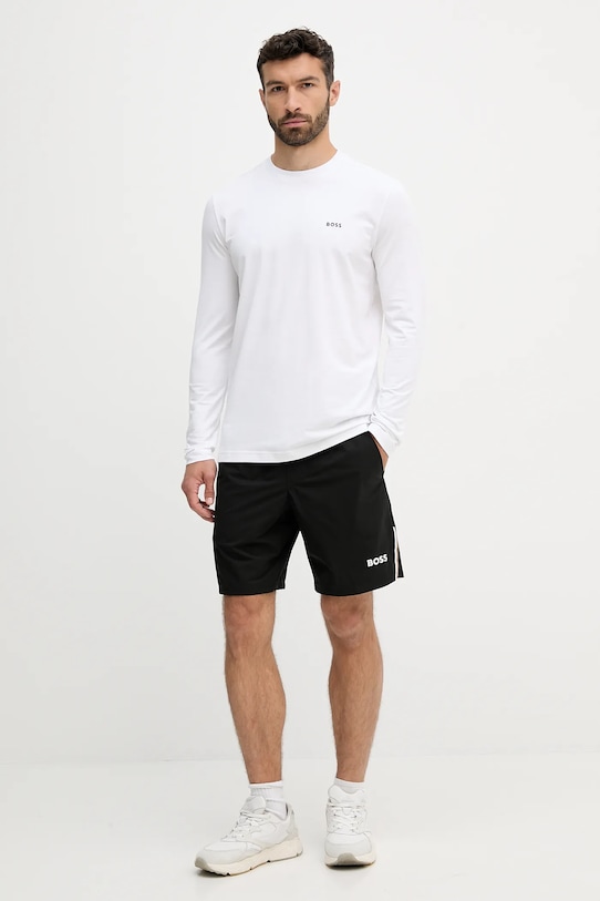 BOSS Green pantaloni scurți 50541370 negru AW25
