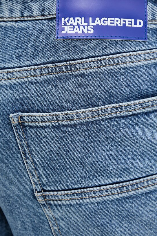 Karl Lagerfeld Jeans szorty jeansowe niebieski A3M10138