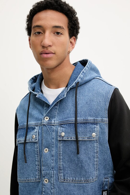 Куртка Karl Lagerfeld Jeans A3M14007 блакитний